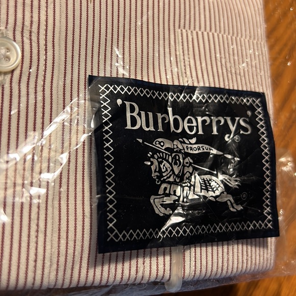 Burberrys Authentic Dress Shirt A 40/80 Men's Long Sleeve Casual - Picture 3 of 9